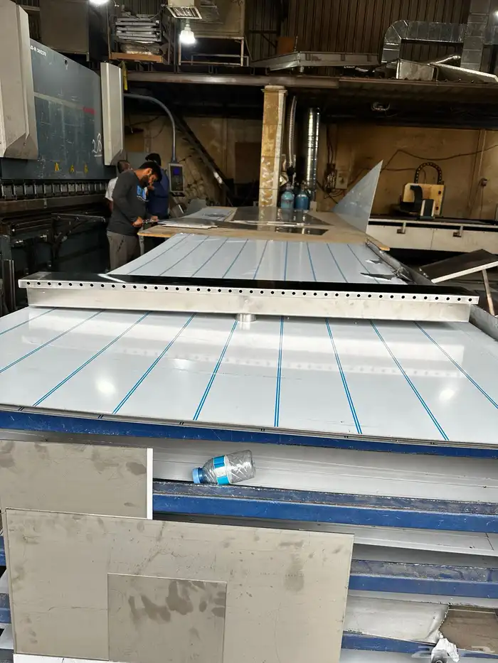 مصبات بإنارة ستيل تايواني 60 سم 5