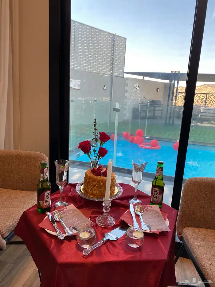 تزين وتنسيق ذكرى زواج وغرف عرسان 6