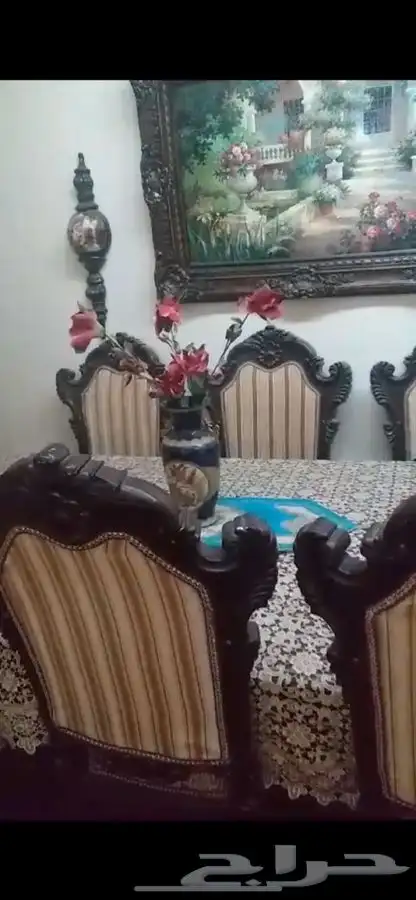 طاولة خشب مصري 1