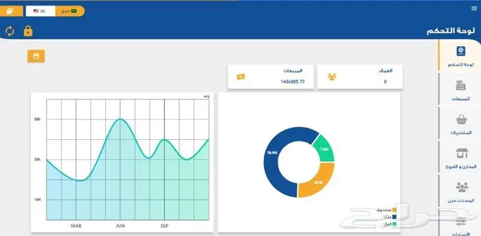 برنامج كاشير (نقاط بيع ) pos للمطاعم 1