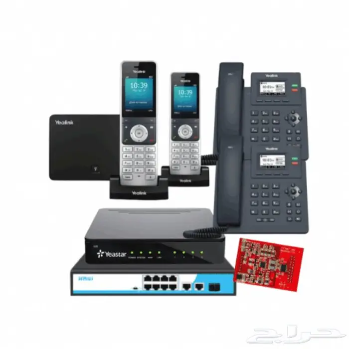 تركيب سنترال ip سنترال جراند ستريم و ياستر تلفونات 12