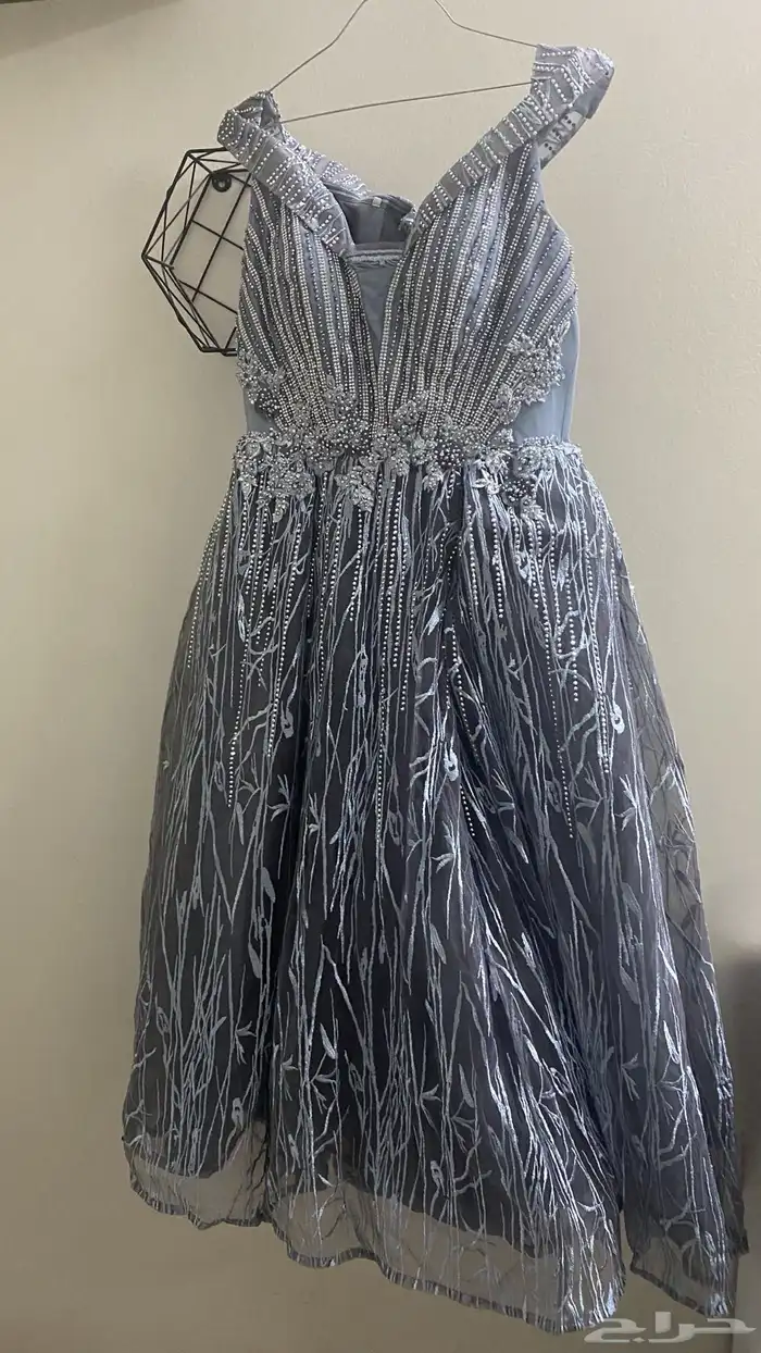 فستان زواج نظيف مقاس L ب 200 0