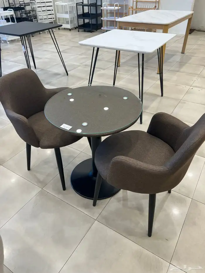 كراسي وطاولات كوفي ومطعم كفيات جلسات 40