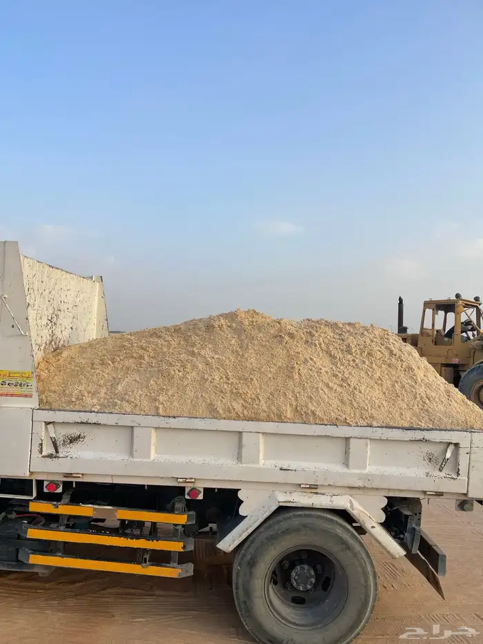دينا رمل ابيض ورمل احمر ورمل دفان وخرسانه 4