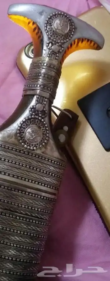 عدد 2 جنبيتين زراف والصب فضة 4
