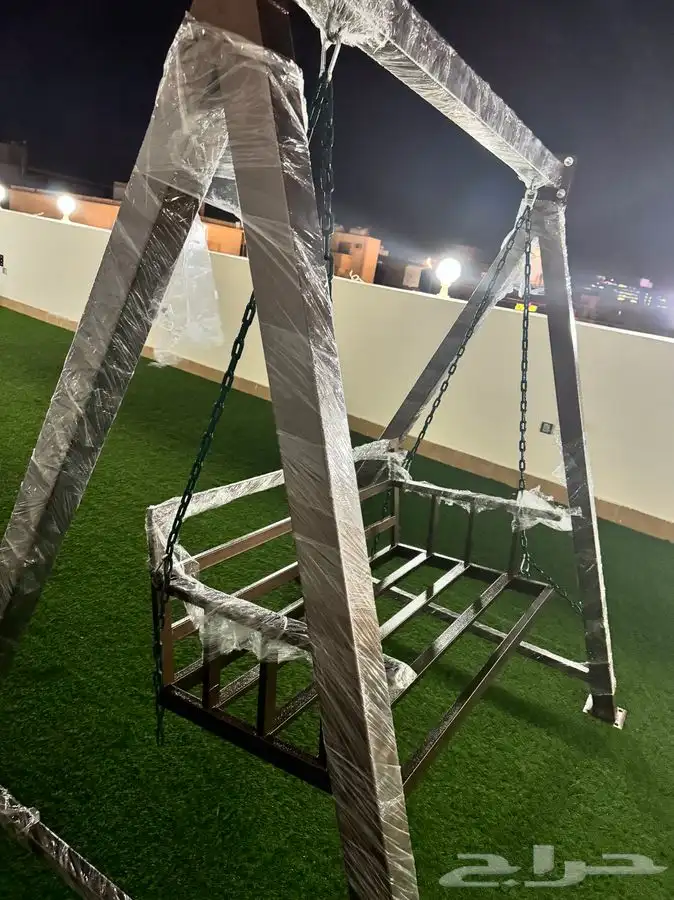 جلسات الخارجية حديد الخشب 30
