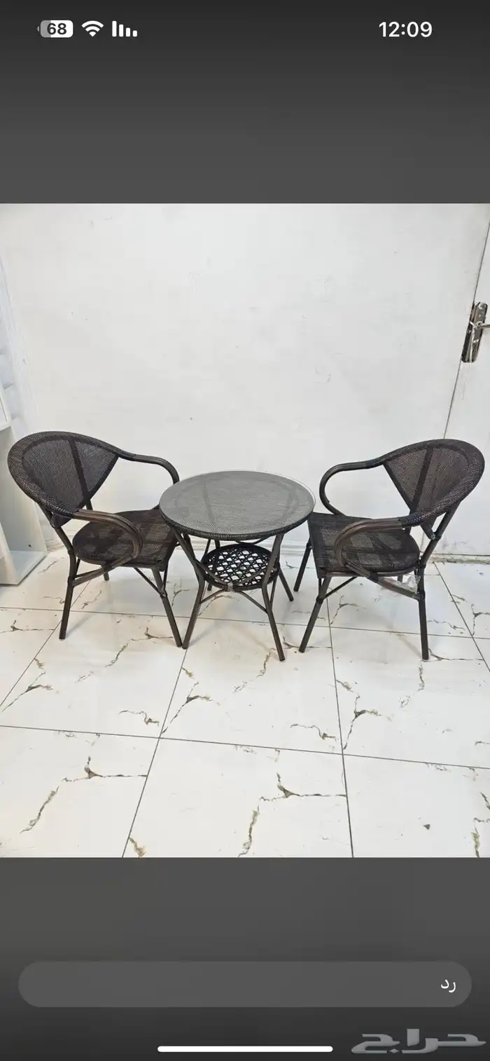 كراسي وطاولات كوفي ومطعم كفيات جلسات 3
