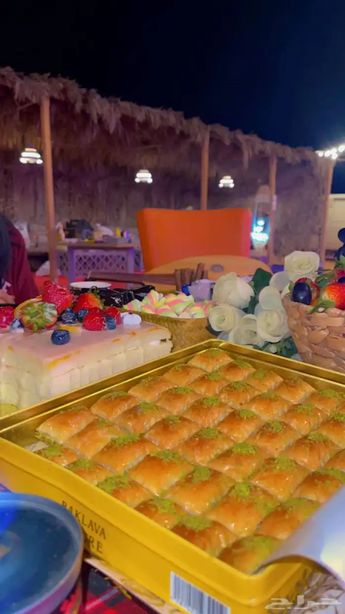 مخيم قسمين مميز جدا الايجار الزويليات الرياض 35