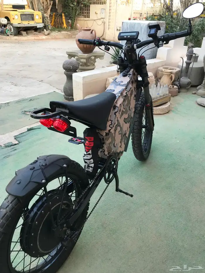 سيكل كهربائي موديل 2023 سرعة تصل الي 110 4
