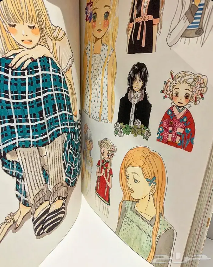 كتاب للمانجا العسل والبرسيم Honey and Clover Artbook 6
