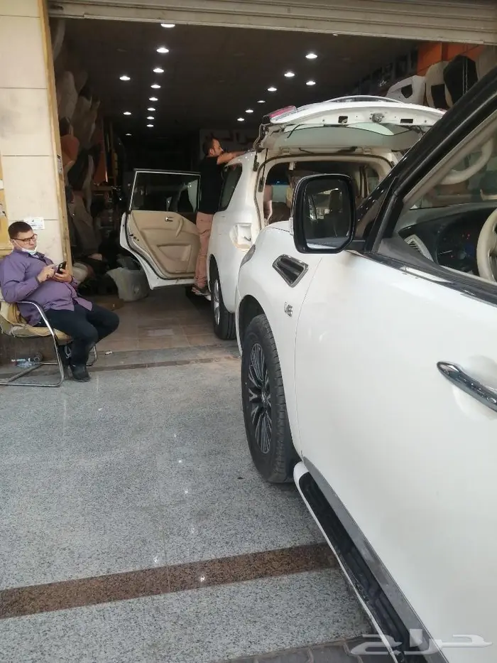 ترهيم نيسان باترول القديم الى بلاتنيوم 2024 الجديد 49