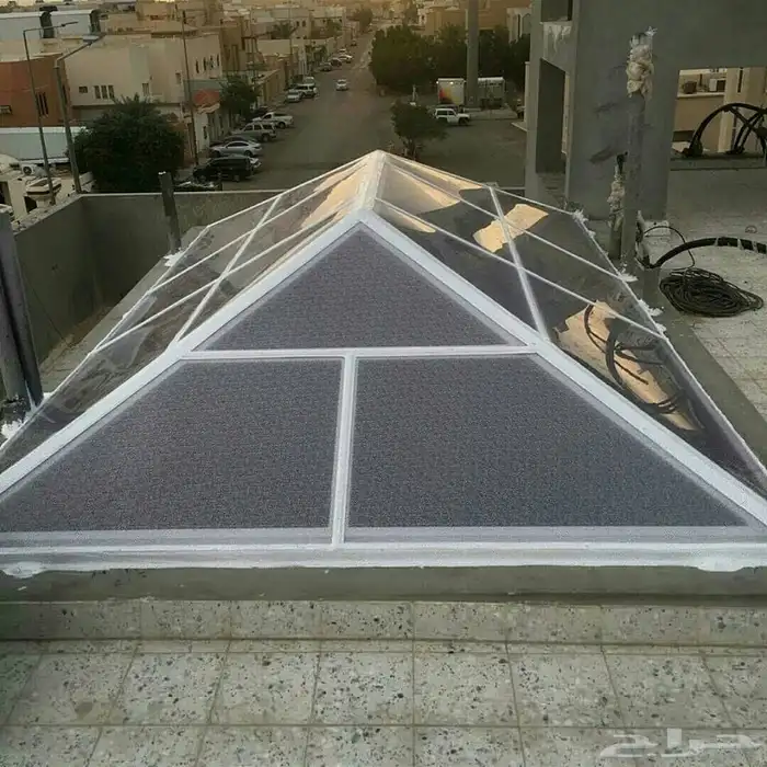 مظلات وجلسات خارجيه شفاف 16