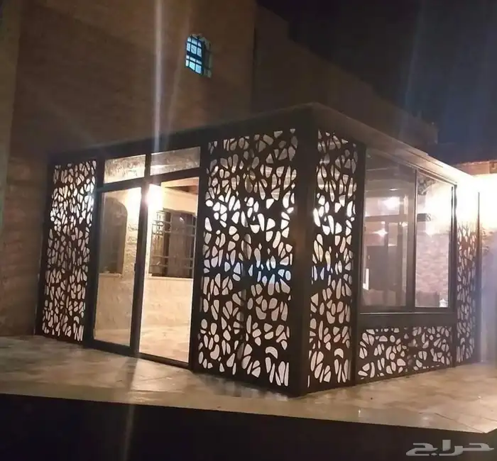 مظلات وجلسات خارجيه شفاف 12
