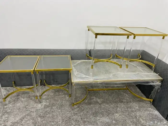 طاولات زجاج 5