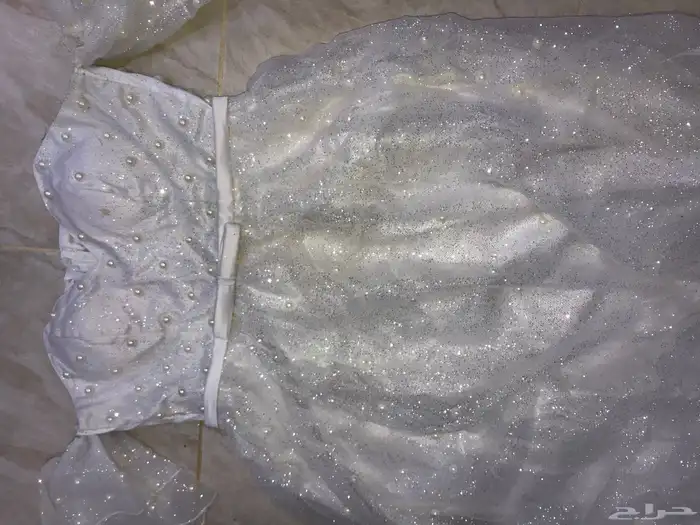 فستان سهرة ازياء نسائيةفساتين لامعه بلؤلؤ انيق مناسب لحوامل 4
