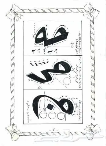 أستاذ خط- مدرب خط - حسن خطك من أول يوم 1
