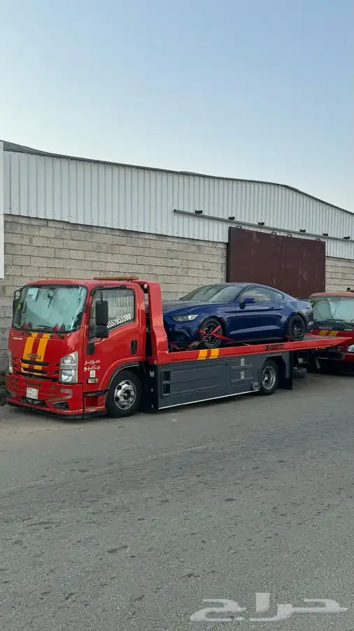 سطحه هدروليك لشحن السيارات ع جده 2