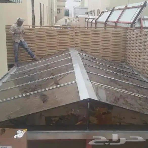 مظلات وجلسات خارجيه شفاف 17