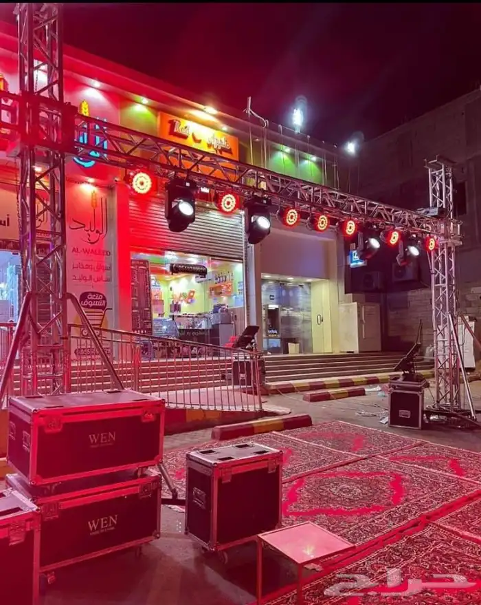 تأجير وبيع كشافات وليزارات - افتتاح محلات 0