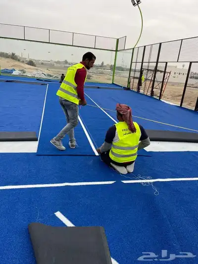 خصومات يوم التاسيس تركيب ملاعب بادل. كامل 7