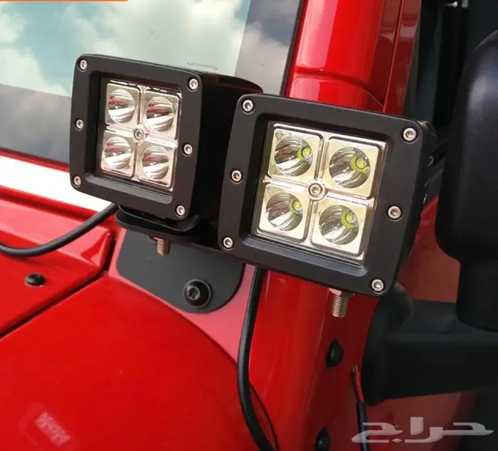 للبيع قاعدة كشافات ليد جيب رانجلر jk 0