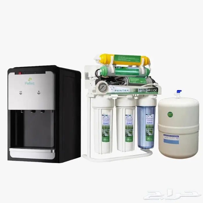 تركيب فلتر تحلية 7 مراحل تايواني أمريكي ستاند وساعة 0