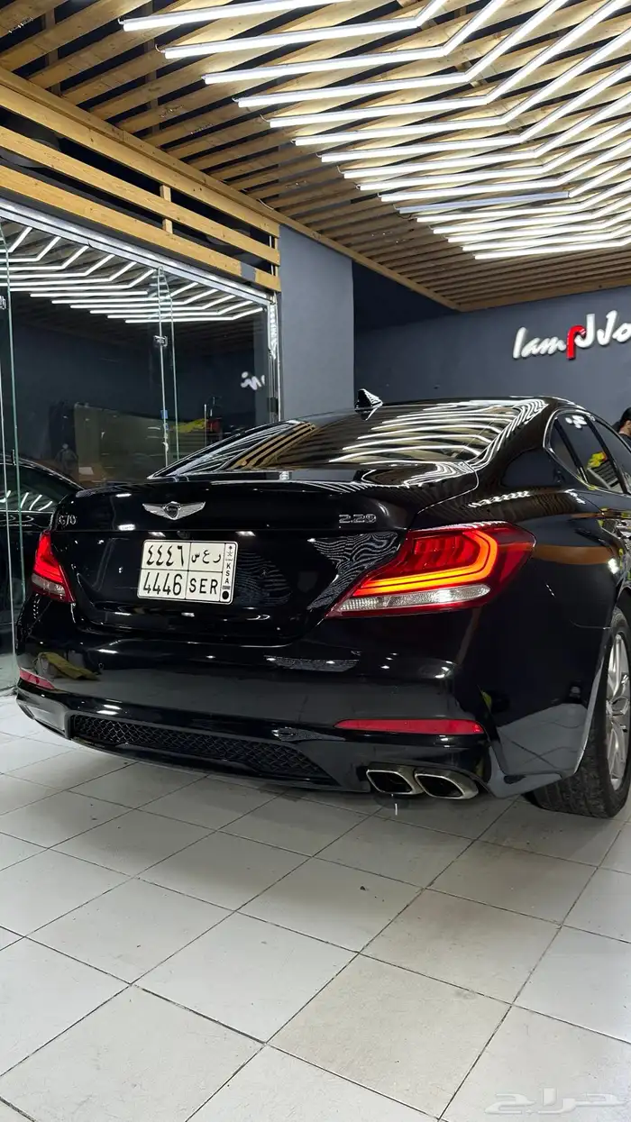 جنيسس G70 2018 ديزل بانورما وارد كوريا 9