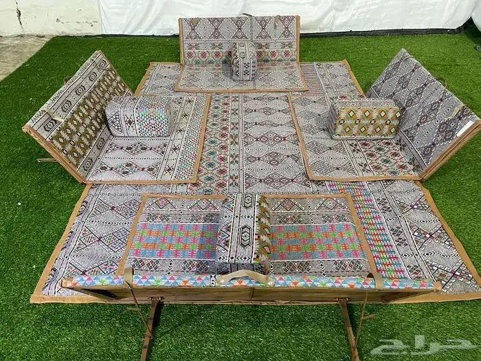 أطقم جلسات حديد 9 قطع 4