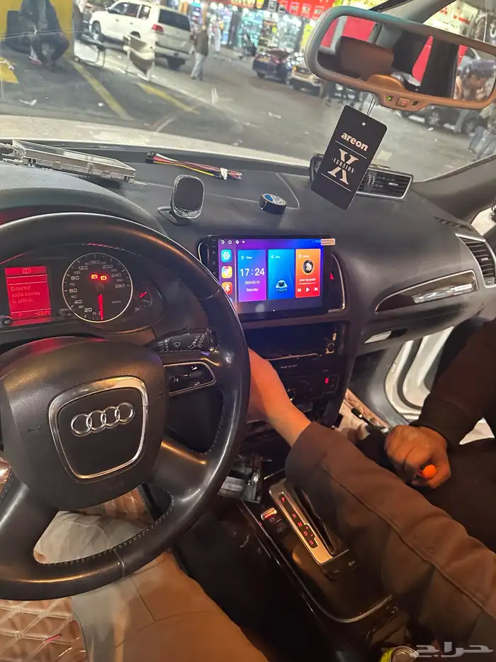 شاشه اودي Q5 بتضام الاندرويد والكاربليه 3