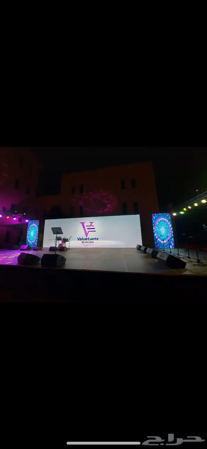شاشات عرض عملاقة وأنظمة صوت وإضاءات بكل إحترافية 10