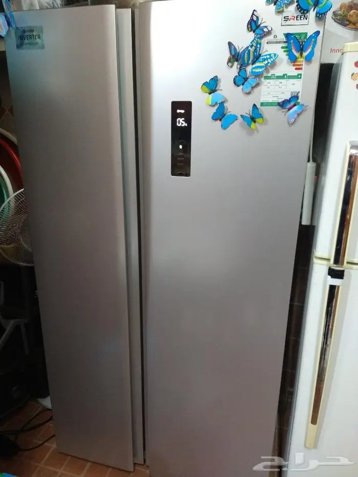 عرض العروض ثلاجة دولابي سيرين 17.2 قدم فضي 1799ريال 1