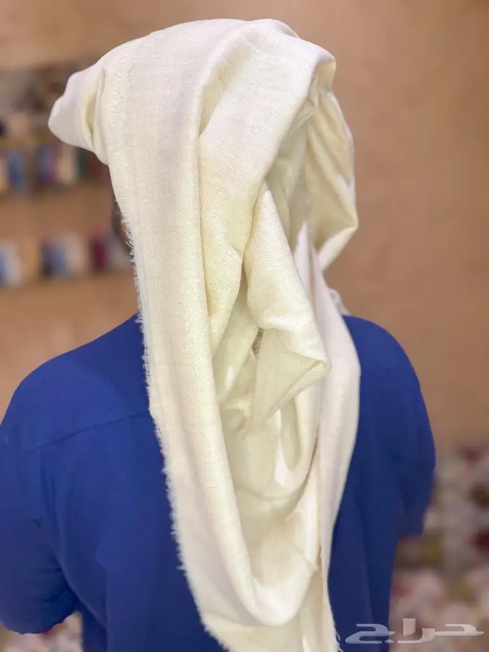 غترة باشمينا الكشميرية الخالصة المصنوعة يدويا في كشمير 1