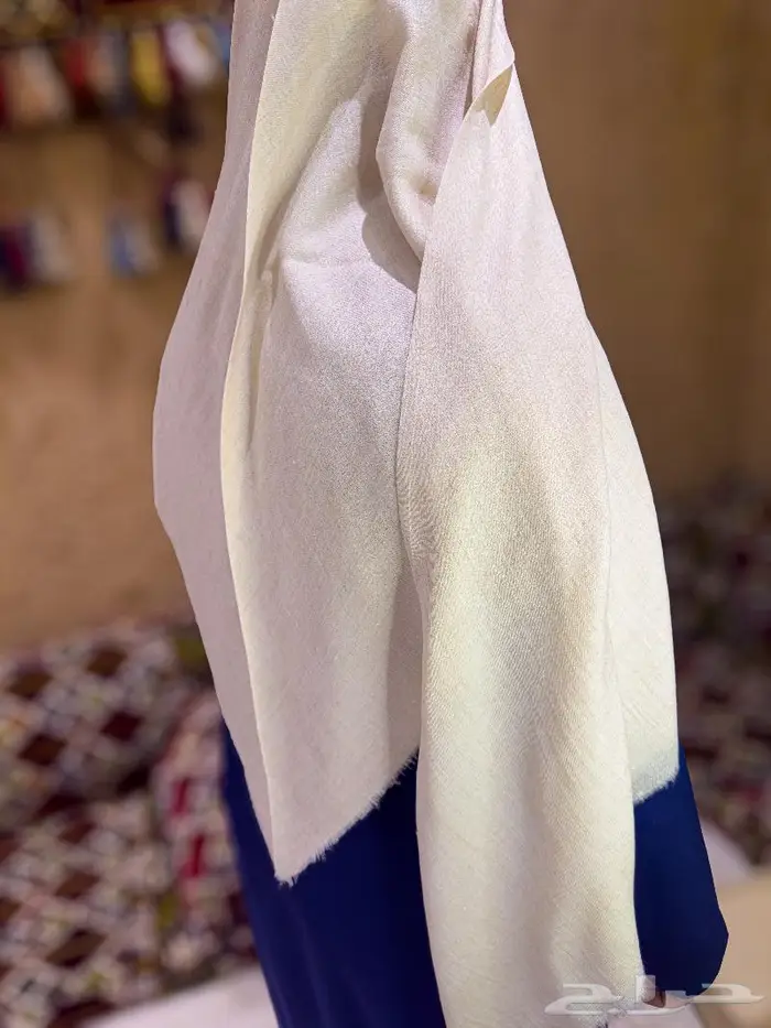 غترة باشمينا الكشميرية الخالصة المصنوعة يدويا في كشمير 0