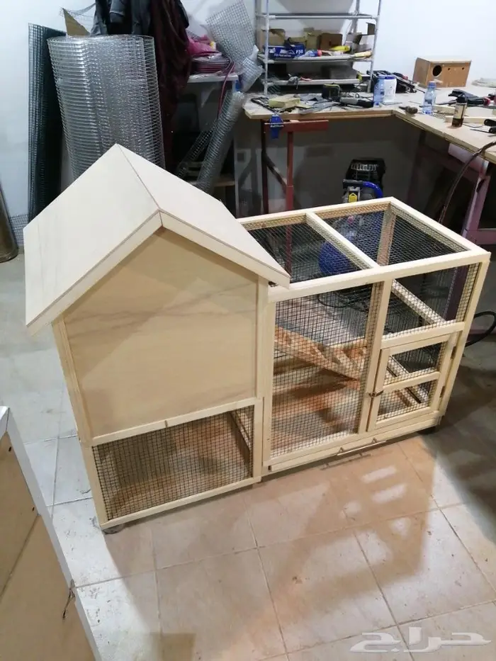 حضيرة قطط او أرانب او وبر او دواججن 1