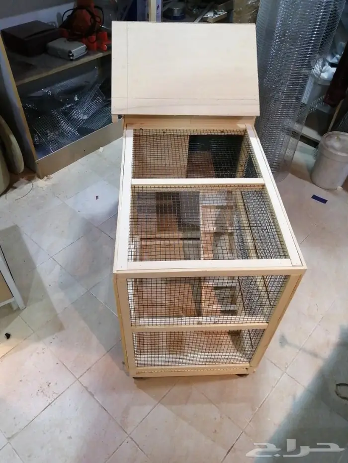 حضيرة قطط او أرانب او وبر او دواججن 4