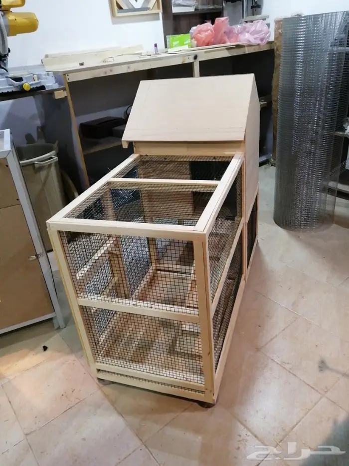 حضيرة قطط او أرانب او وبر او دواججن 5