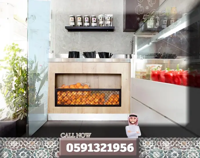 design تصميم داخلي محلات عصائر تصميم داخلي محل شاهي تصميم 3d 4
