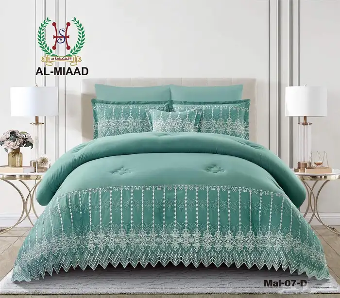 لحاف نفرين 7 قطع جديد 9