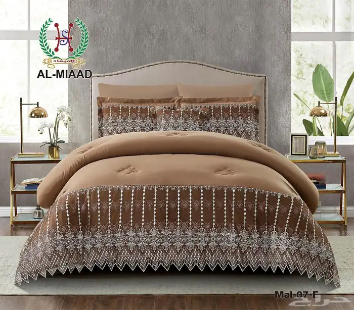 لحاف نفرين 7 قطع جديد 6