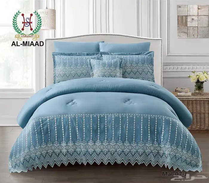 لحاف نفرين 7 قطع جديد 0