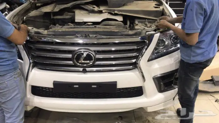 تجديد اكسسوارات لكزس - تخشييب - لحيه - صدامات 20