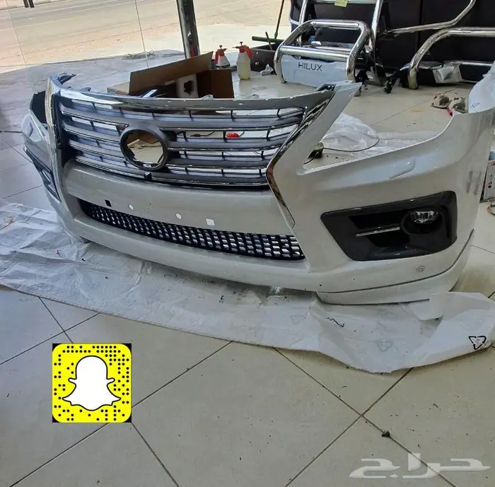 تجديد اكسسوارات لكزس - تخشييب - لحيه - صدامات 48