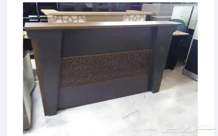 مكاتب خشب مكتب استقبال 1