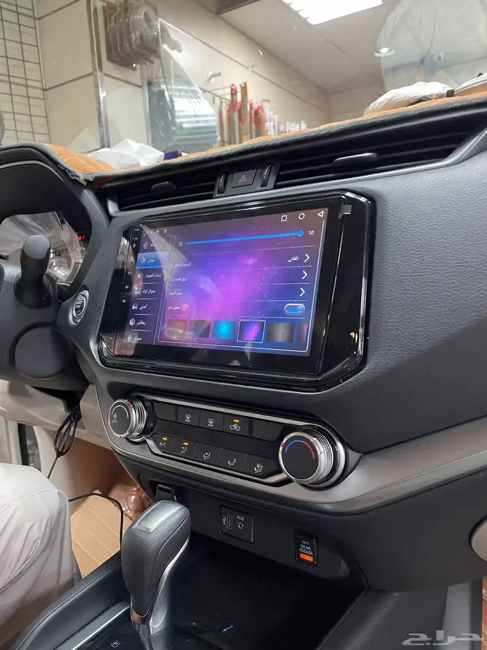 شاشة نيسان اكستيرا 2022 _2020 نظام اندرويد وابل كار بلاي 2