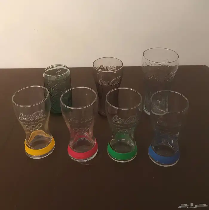 كاسات دعاية كوكاكولا قديم نوادر 0