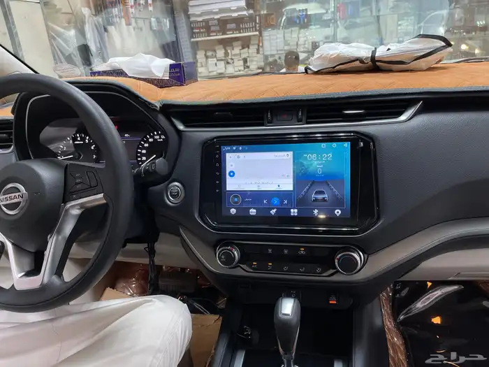 شاشة نيسان اكستيرا 2022 _2020 نظام اندرويد وابل كار بلاي 0