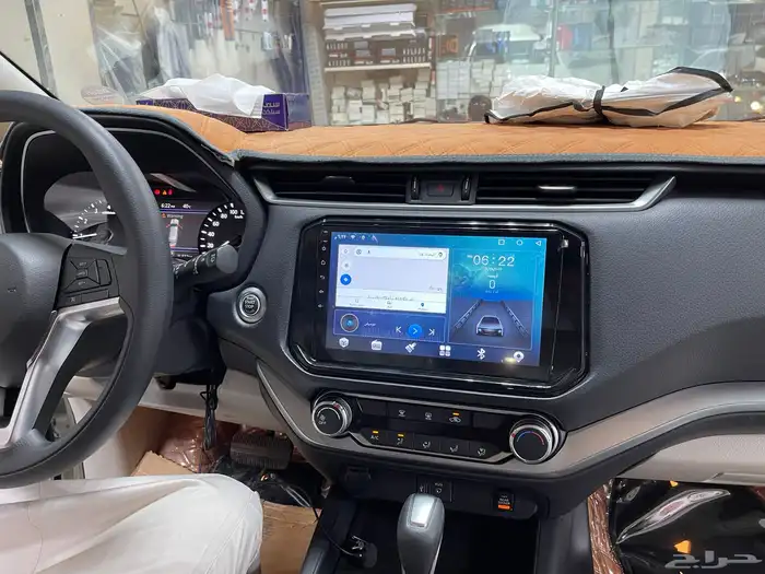 شاشة نيسان اكستيرا 2022 _2020 نظام اندرويد وابل كار بلاي 1