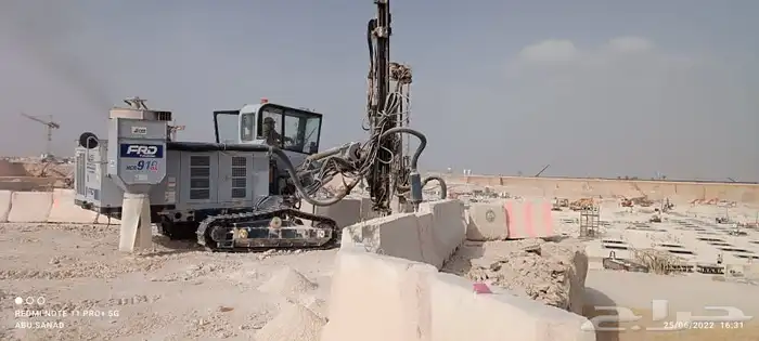 شنيور شنيورات حفر شركة رواسي نماص للمقاولات العامة 10