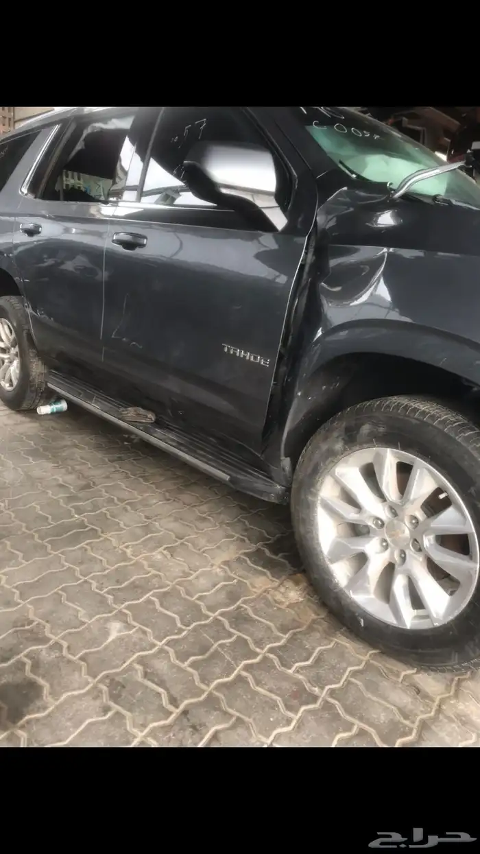 تاهو موديل 2021 مصدوم تشليح فقط قطع غير 1