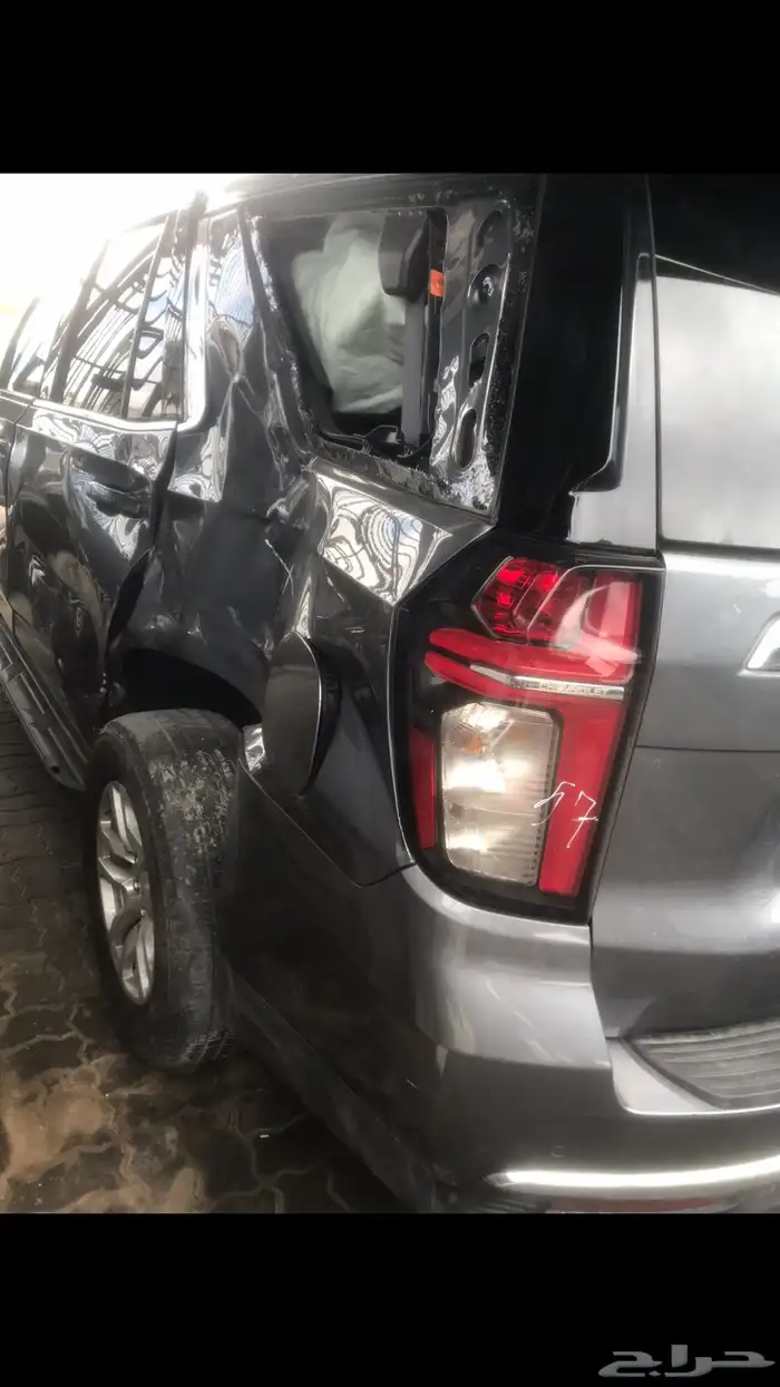 تاهو موديل 2021 مصدوم تشليح فقط قطع غير 4